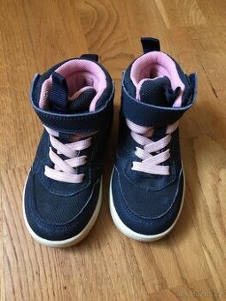 Kotníčkové boty růžová podrážka 24 H&M