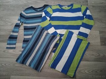 Trička pro dvojčata 122/128