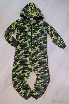 Fleesový overal - vel 134/140
