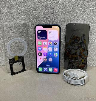 AKCE 🍏 Apple iPhone 13 128GB - BLUE (12m. ZÁRUKA) + DÁRKY
