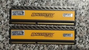 16GB DDR3 1600 CL 8-8-8 @ 1,5V Crucial Ballistix