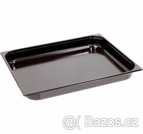 smaltovaný plech na pečení velikost GN 2/1 hloubka mm 45 mm