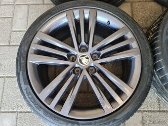 18S alu kola skoda 18 5x112 original trinity octavia superb