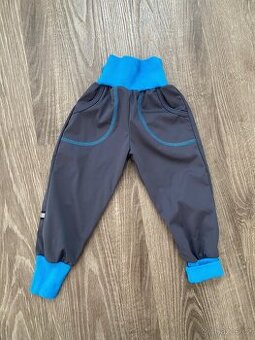 Chlapecké softshellové kalhoty vel.92