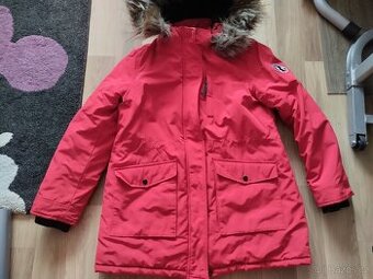 Zimní bunda párka s kapucí