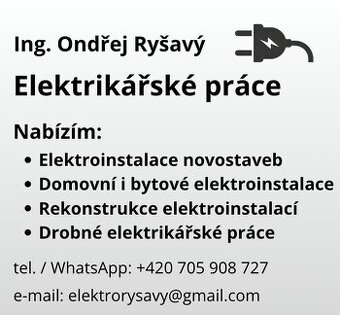 Elektrikář Brno a okolí