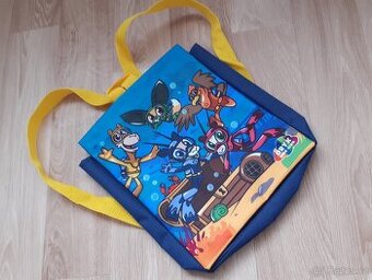 Modro-žlutý batůžek pro děti - N.O.V.Ý