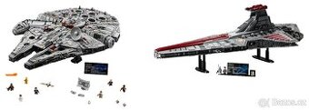 Star Wars  Millennium Falcon 75192 a Venator 75367