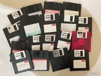 PC diskety 3,5 - 18 kusů za 200 Kč - 1