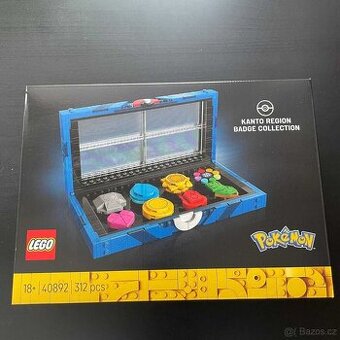 Lego Pokemon 40892 Kolekce odznak z regionu Kanto