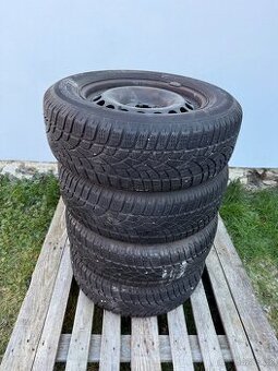 Zimni kola 16 5x112 215/65 16” 2x6,5mm 2x5,5mm VW Audi Skoda