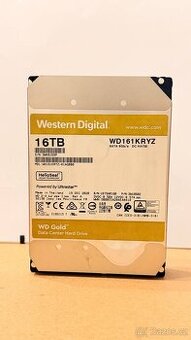 WD Gold 16TB WD161KRYZ - 0 vadných sektorů, 32576 h