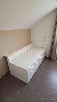 Dánská rozkládací postel Tvilum se 2 matracemi