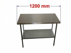 Nerezový pracovní  stůl 120/60cm - 1