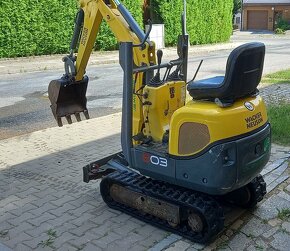 minibagr wacker neuson 803 Dual power