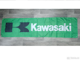 Vlajky a poutače YAMAHA, KAWASAKI, HONDA