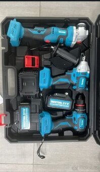Xxl sada uberool vrtačka/ bruska rázový utahovák 2xbaterie
