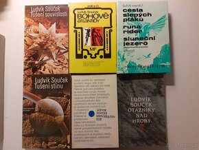 Ludvík Souček, 6x romány sci-fi, r.v. 1982-1989