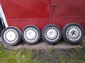 Citroën C5 originální alu kola, 4 kusy, viz foto, pneu KO