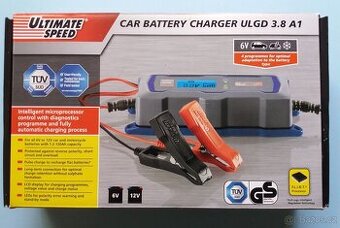 Autonabíječka, nabíječka autobaterií, 6V a 12V baterie.