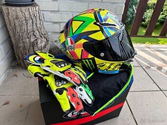 Helma + rukavice Rossi