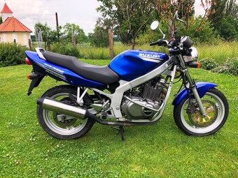 Suzuki GS500e, 32tis km, serviska, faktury, sk.A2