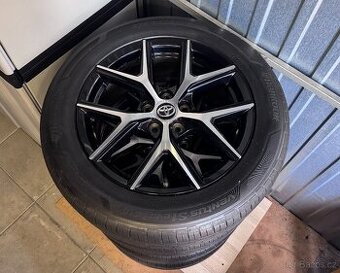 Originální sada ALU kol RAV4 (12/2016) R18 SUPER STAV