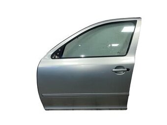 Levé přední dveře zelenošedá LF7W Škoda Octavia 2 FL 2011