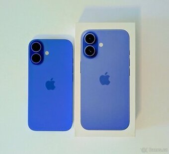 Apple iPhone 16 128GB Blue jako NOVÝ