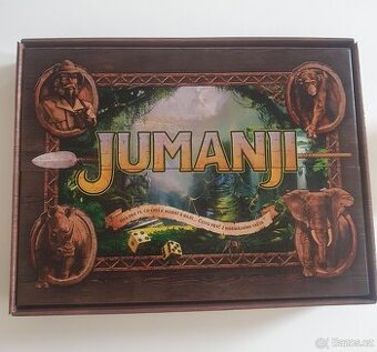 Jumanji desková hra - speciální dřevěná edice