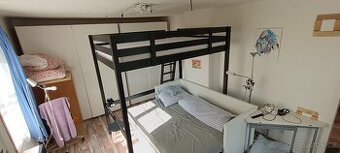 Vyvýšená patrová postel STORA Ikea 140x210 (vč. matrace)