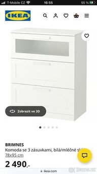 Komoda BRIMNES (ikea)