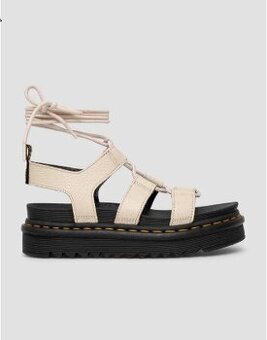 Dr. Martens kožené sandály na platformě