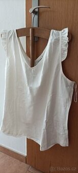 Tílko / top s volány vel 48/50 NOVÉ