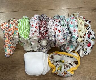 Látkové pleny 11 ks - 1