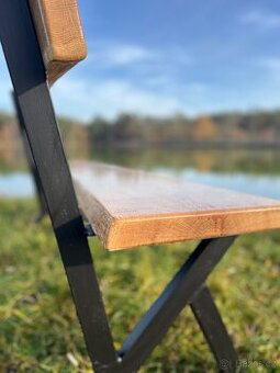 Zahradní lavička : DUB - doprava zdarma