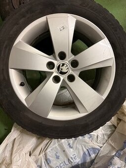 Alu kola Škoda zimní 5x100 r15