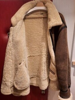 XL - Letecká bunda B3 USA Pilotka Beránek