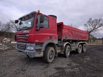 TŘÍSTRANNÝ SKLÁPĚCÍ DAF CF 460 r.2007, MANUÁL,EURO 5,