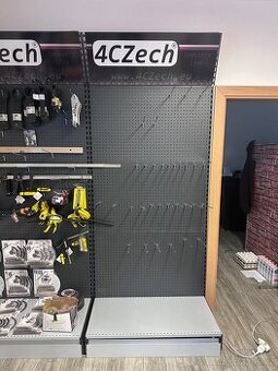 Prodejní kovový regál 6ks