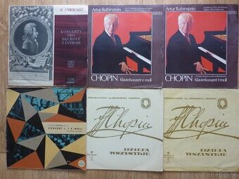 Chopin 5 LP + Mozart 1LP