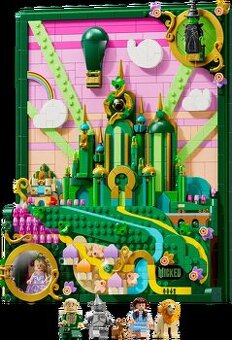 Lego 75685 Wicked Nástěnné umění: Emerald City