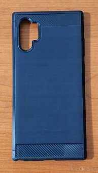 Carbon odolný gelový obal na Samsung Note 10+ - modrý