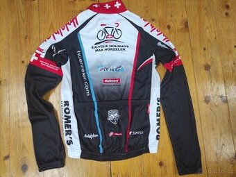 Dlouhý zateplený cyklistický dres, vel. S.