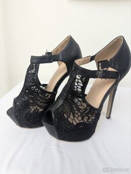 High Heels krajkové - 1