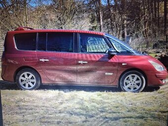 Renault Espace 2.0tdci 110kw 7míst , markýza na kempování