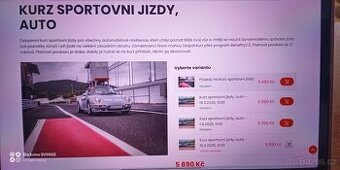 Kurz sportovní jízdy, auto Most