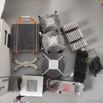 Chladiče ventilátory