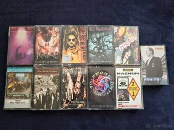 MC kazety originál Rock, metal