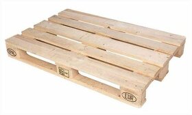 Dřevěné EUR a jednorázové palety, paletové ohrádky